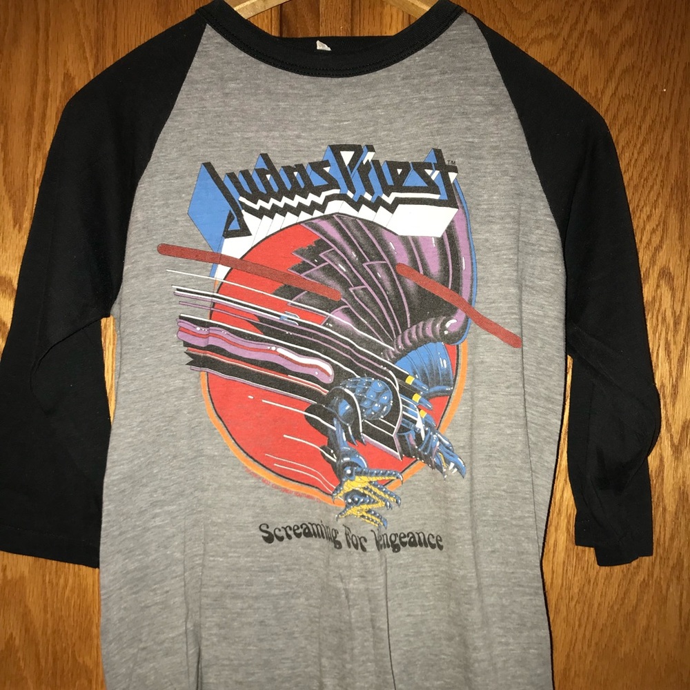 Vintage 80s Judas Priest 82-83 Concert t-shirt S